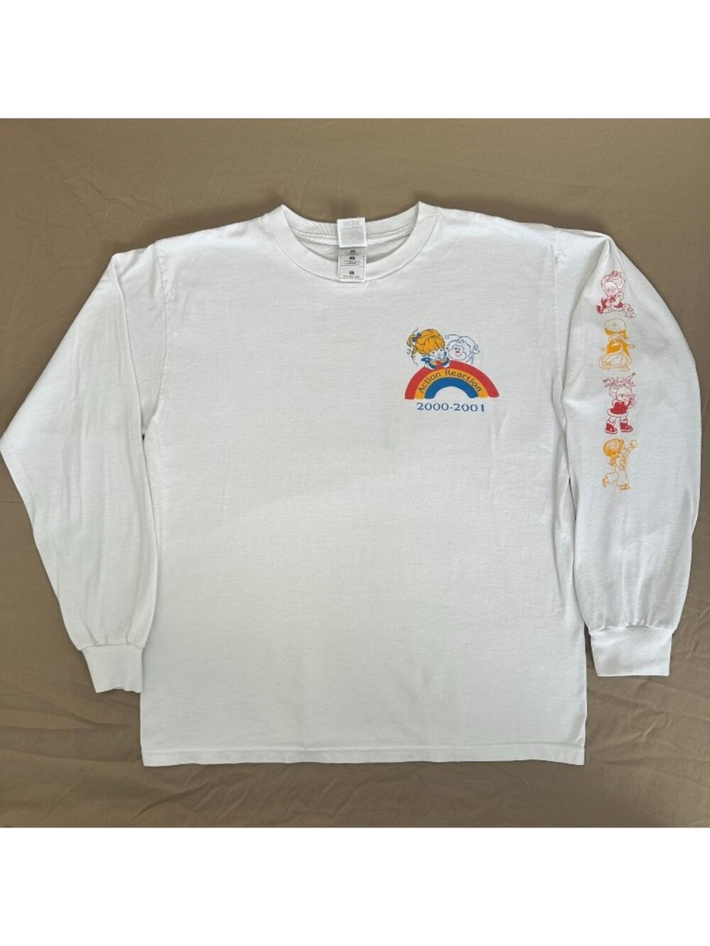 Vintage Y2K Rainbow Brite Twink Starlite T-Shirt Long Sleeve 80s Cartoon